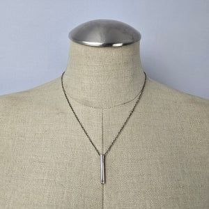 925 Sterling Silver Delicate Pendant Drop Chain Necklace