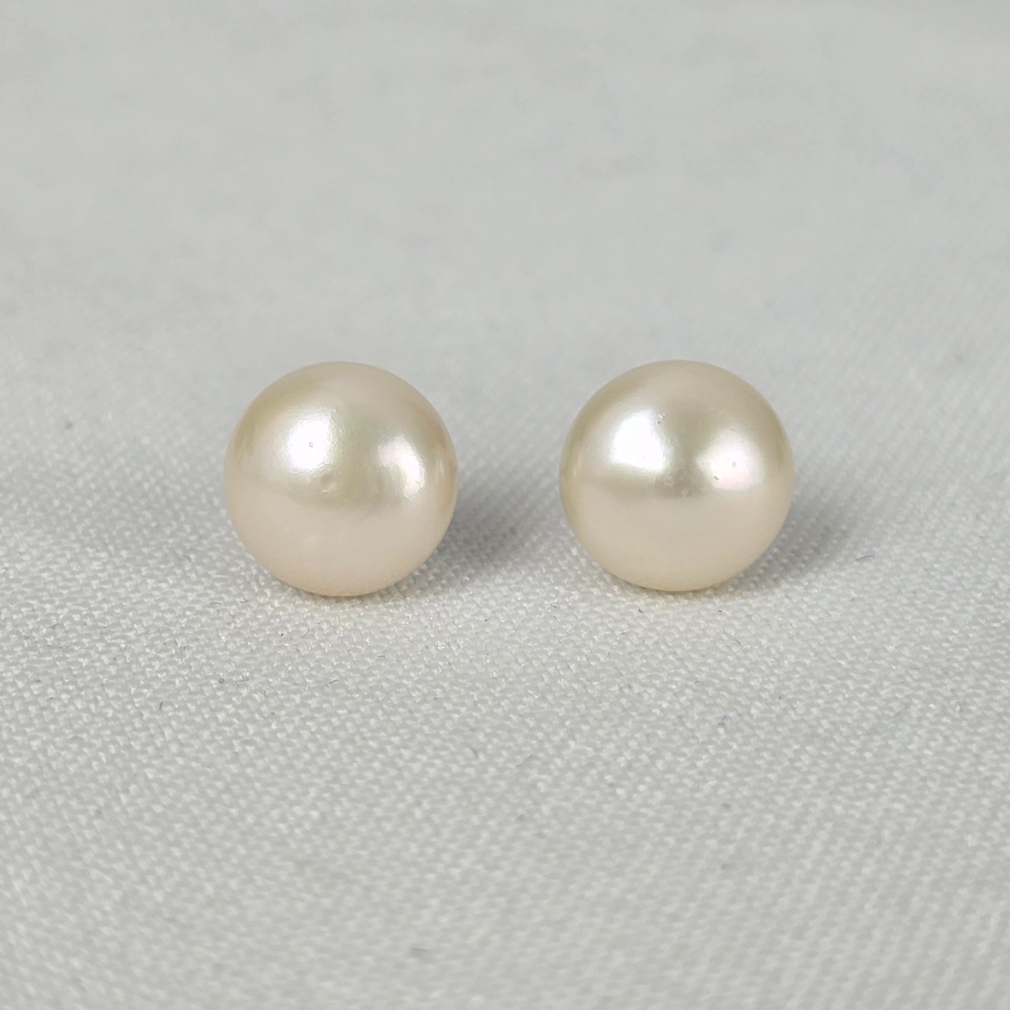 Pearl 925 Post Stud Earrings