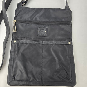 Stone Mountain Black Nylon Crossbody Purse