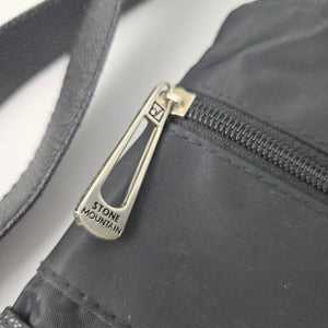 Stone Mountain Black Nylon Crossbody Purse