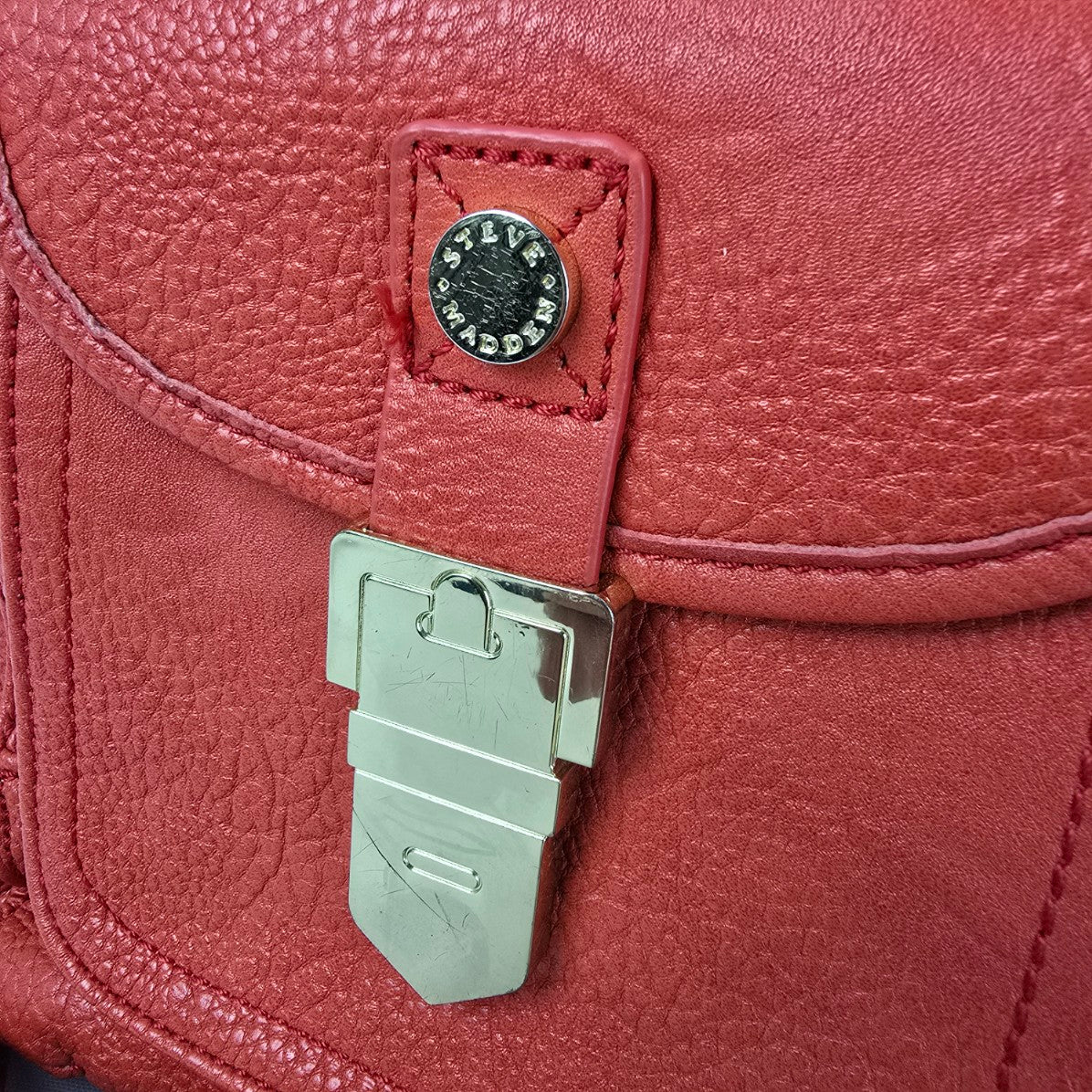 Steve Madden Orange Large Crossbody Purse