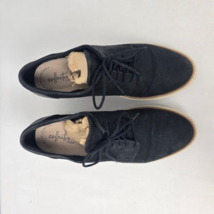 Collection By Clarks Black Lace Up Shoes Size 7.5