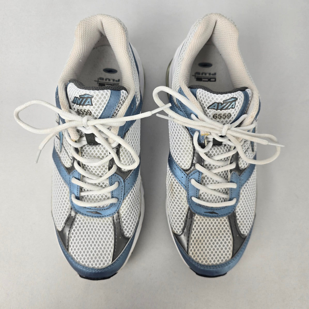 Avia Blue Lace Up Running Shoes Size 9
