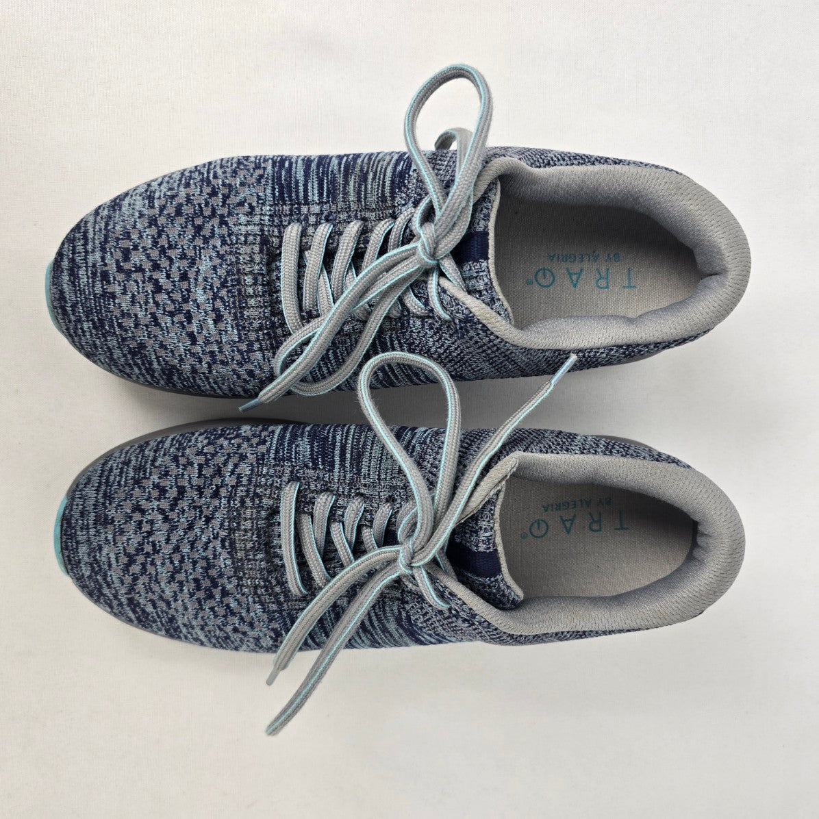 TRAQ by Alegria Blue Goalz Sneaker Size 9