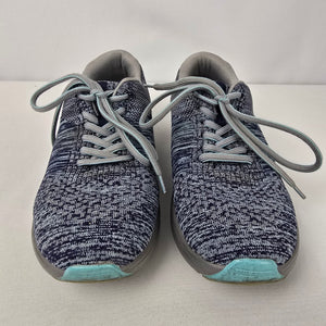 TRAQ by Alegria Blue Goalz Sneaker Size 9