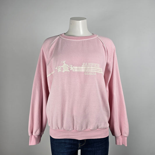 Vintage Jasper Canada Pink Sweatshirt Size XL