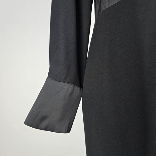 Ricki's Black Satin Trimmed Jumpsuit Size 12