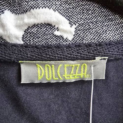 Art by Dolcezza Blue Nautical Zip Us Vest Size S