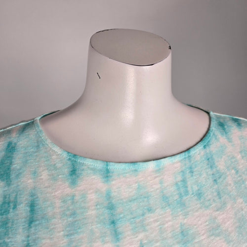 Ralph Lauren Green Tie Dye Cotton T-shirt Size S