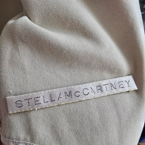 Stella McCartney Cream Cotton Pea Coat Size 10