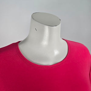 Joseph Ribkoff Pink Asymmetrical Top Size 10