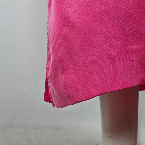 Pink Silk Maxi Dress Size L