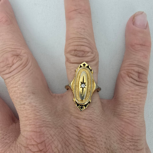 Vintage Avon Gold Tone Ring Size 7