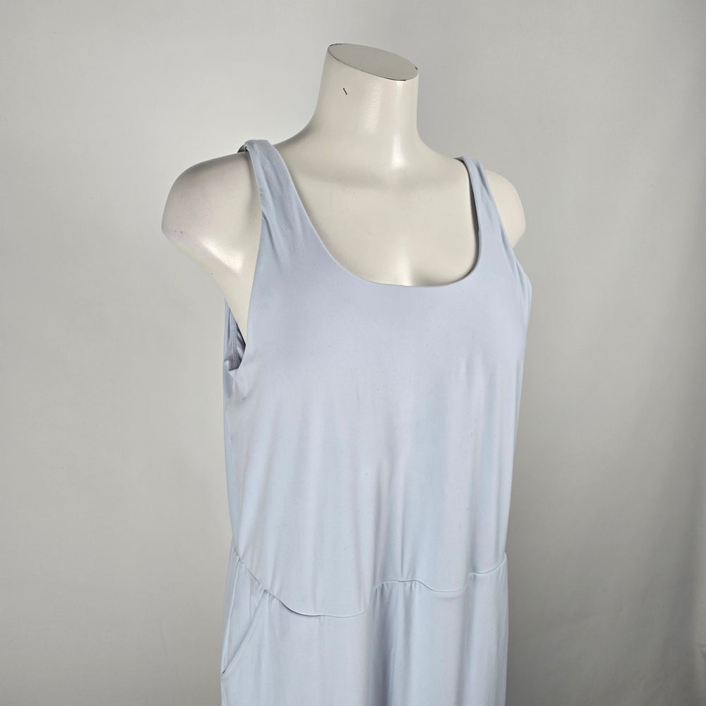 Zyia Active Light Blue Sleevless Jumpsuit Size XXXL