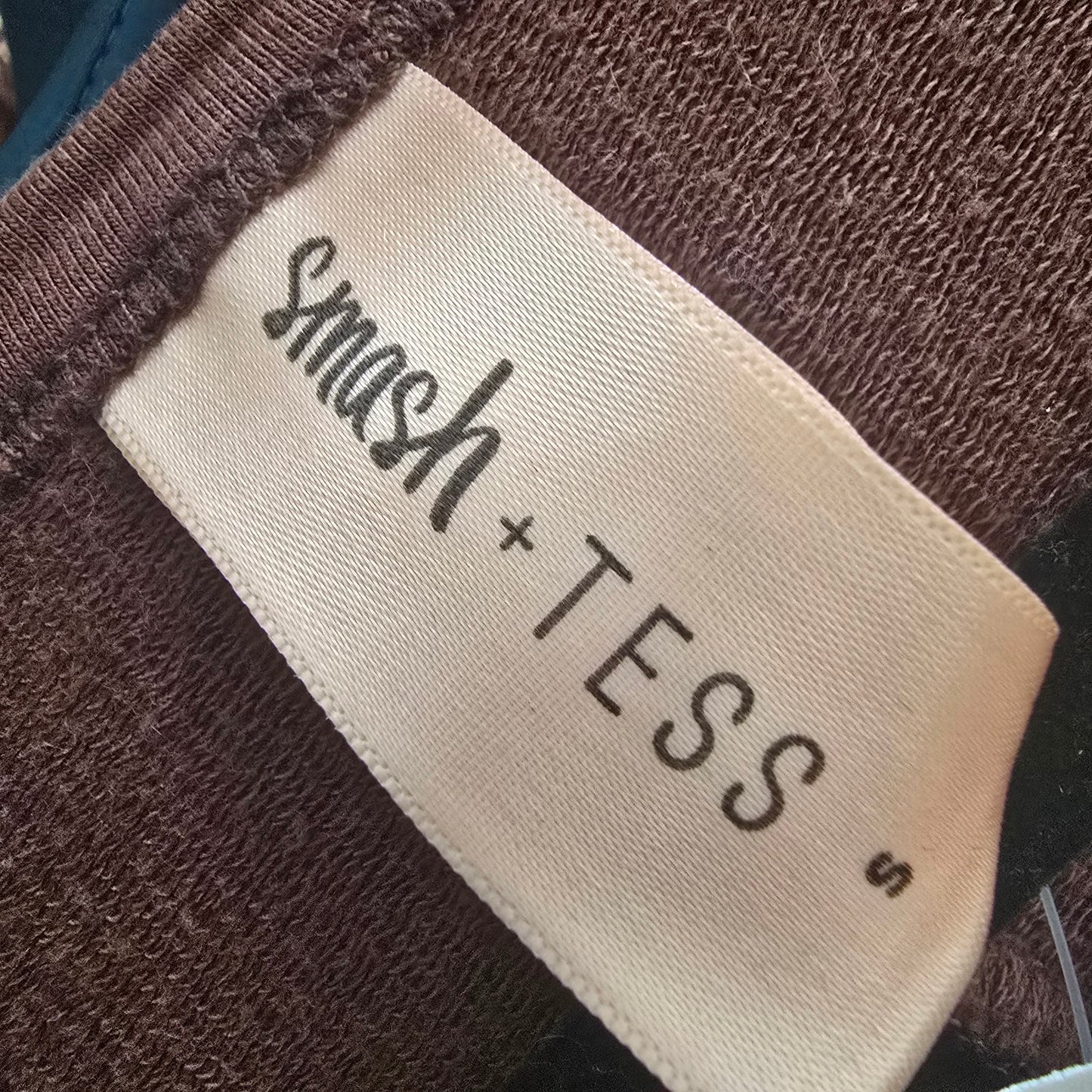 Smash + Tess Brown Onesie Jumpsuit Lounge Wear Size S
