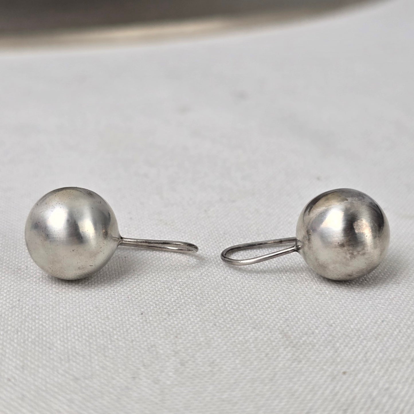 925 Sterling Silver Ball Drop Earrings