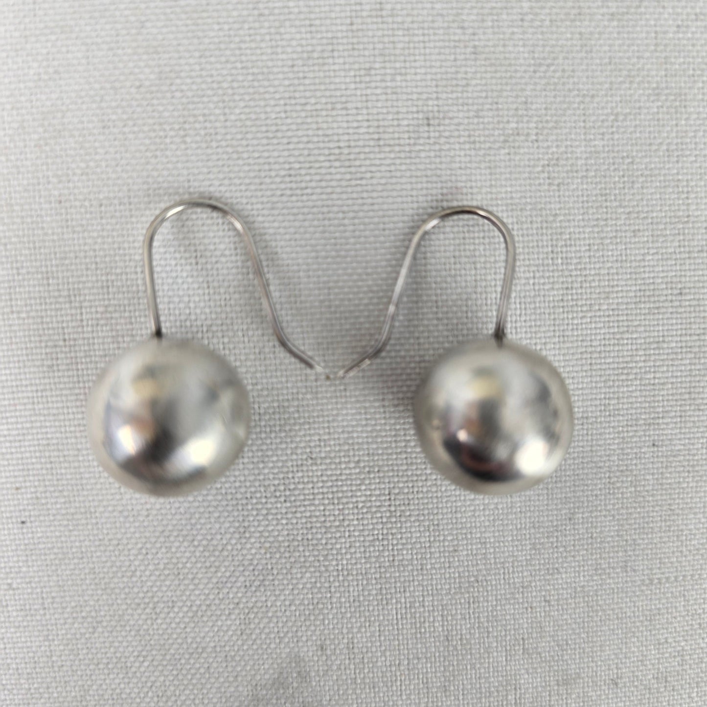 925 Sterling Silver Ball Drop Earrings