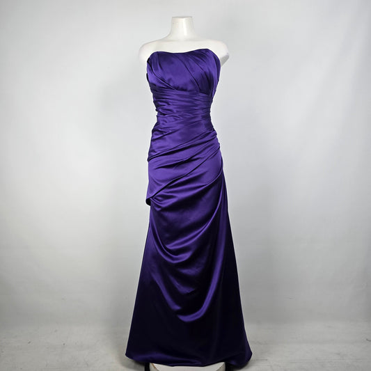 Sorella Vita Purple Rushed Event Gown Size M/L