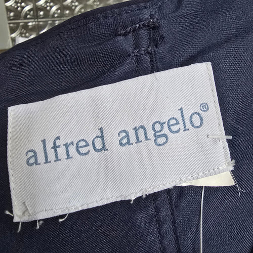 Alfred Angelo Blue Chiffon Event Dress Size M/L