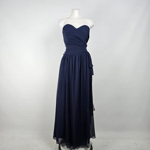 Alfred Angelo Blue Chiffon Event Dress Size M/L
