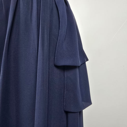 Alfred Angelo Blue Chiffon Event Dress Size M/L
