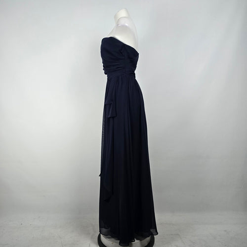 Alfred Angelo Blue Chiffon Event Dress Size M/L