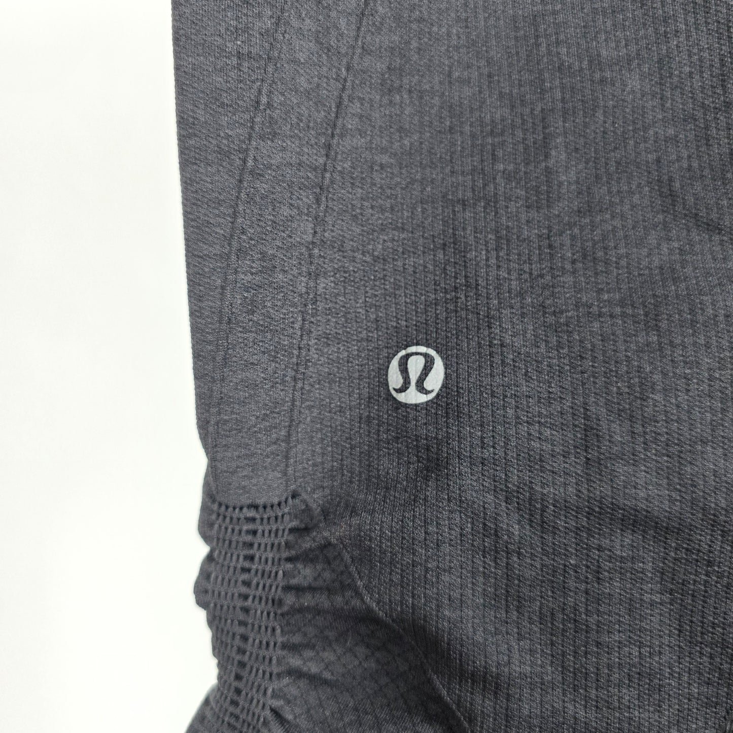 Lululemon In The Flow Crop II  Deep Coal Leggings Size 4