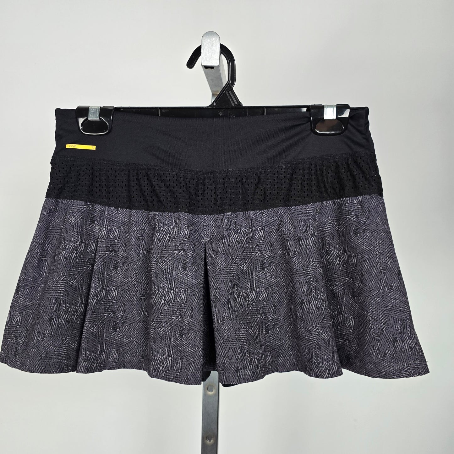 Lolé Black Grey Running Tennis Golf Athletic Skort Size M