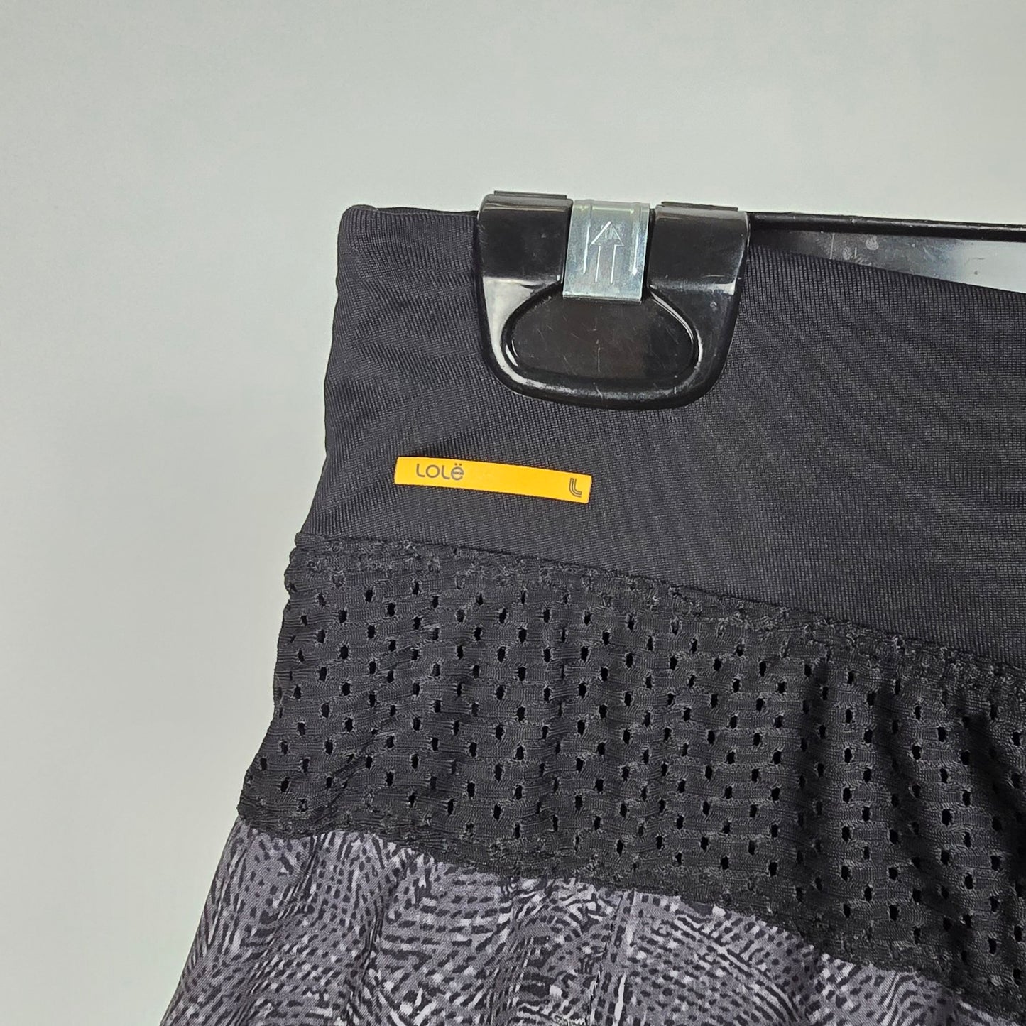 Lolé Black Grey Running Tennis Golf Athletic Skort Size M