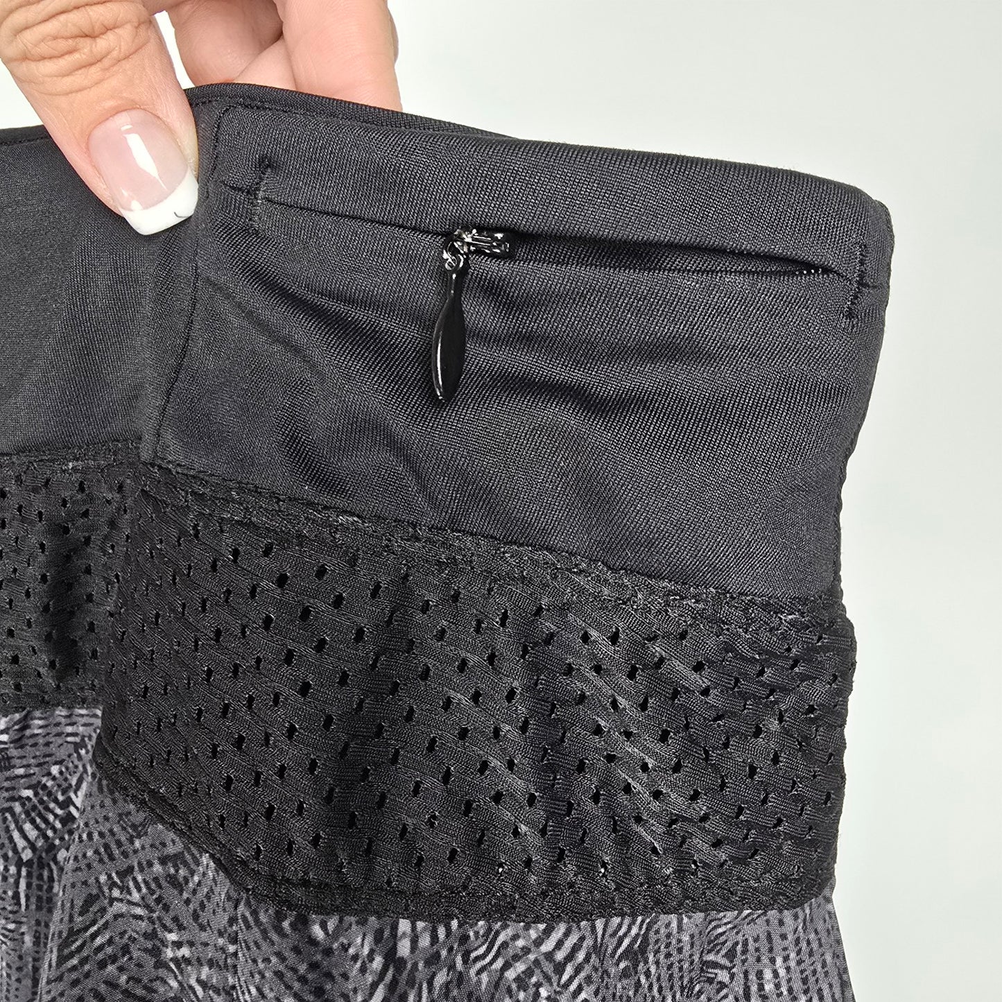 Lolé Black Grey Running Tennis Golf Athletic Skort Size M