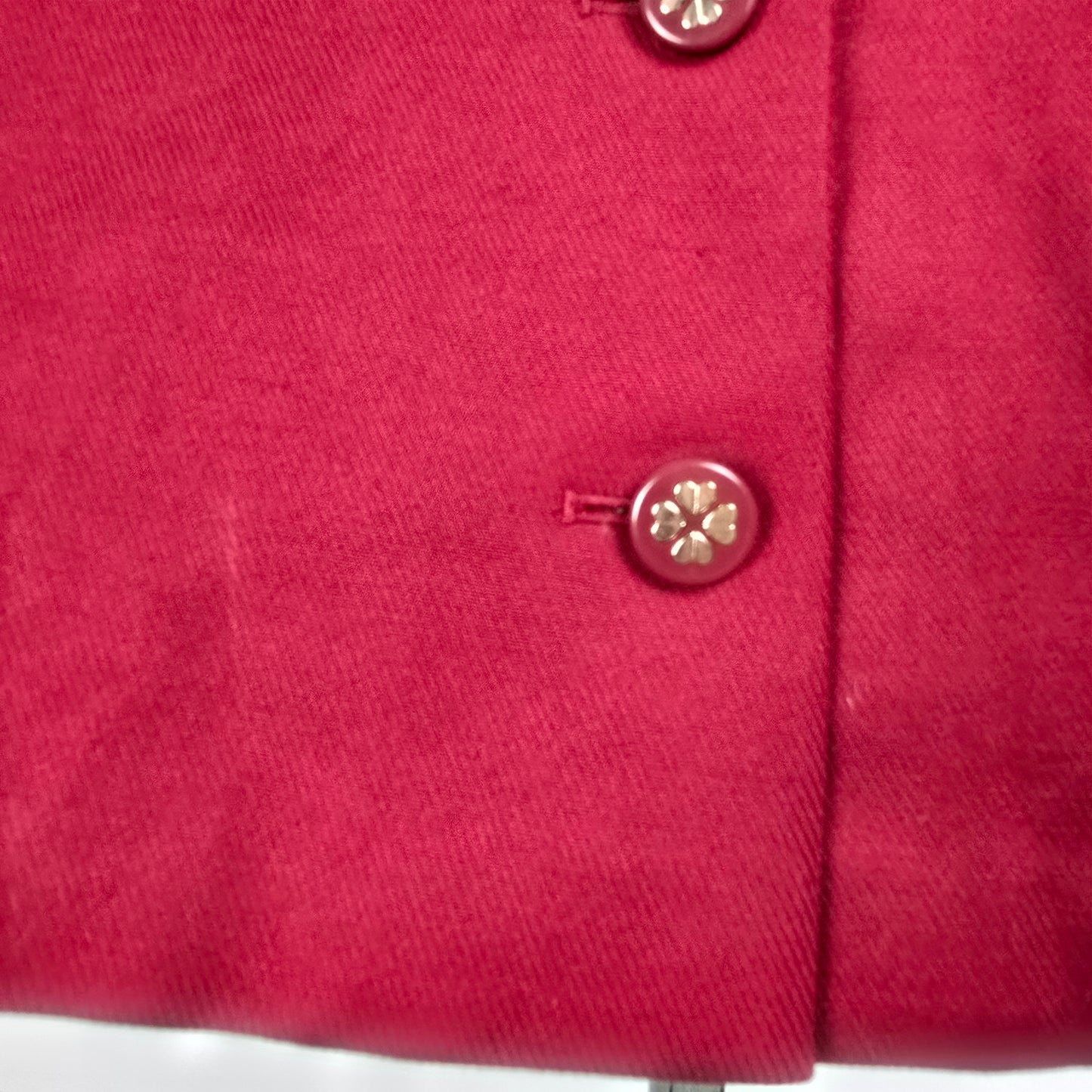 Kate Spade Red Spade Pocket Skirt Size 4