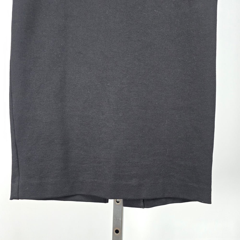 Le Chateau Black Belted Midi Pencil Skirt Size 5/6