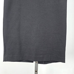 Le Chateau Black Belted Midi Pencil Skirt Size 5/6