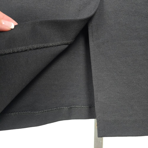 Le Chateau Black Belted Midi Pencil Skirt Size 5/6