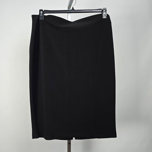 Joseph Ribkoff Black Knee Length Skirt Size 20