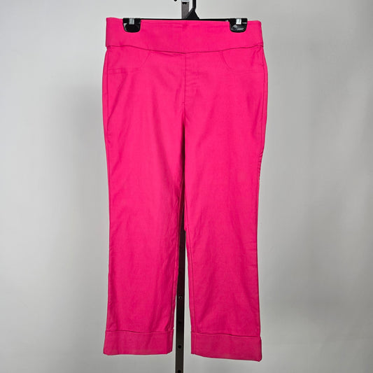 Charlie B Pink Capri Pants Size 8