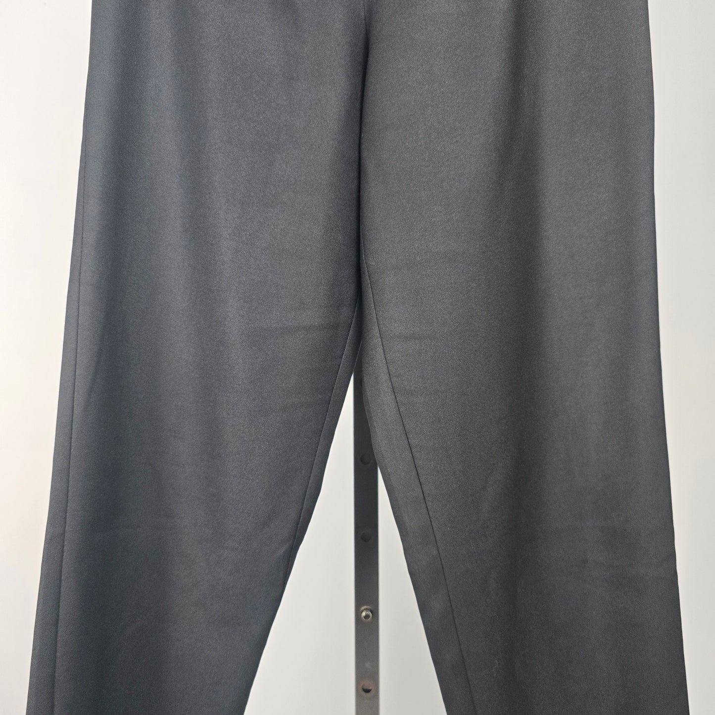 Vintage Wrapper Black High Waisted Cropped Pants Size 3/4