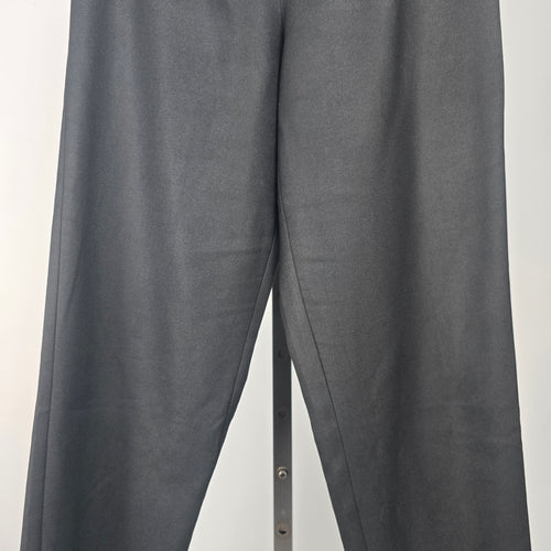 Vintage Wrapper Black High Waisted Cropped Pants Size 3/4