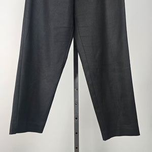 Vintage Wrapper Black High Waisted Cropped Pants Size 3/4