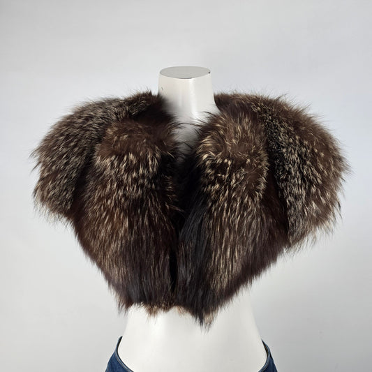 Vintage Fox Fur Stole Wrap