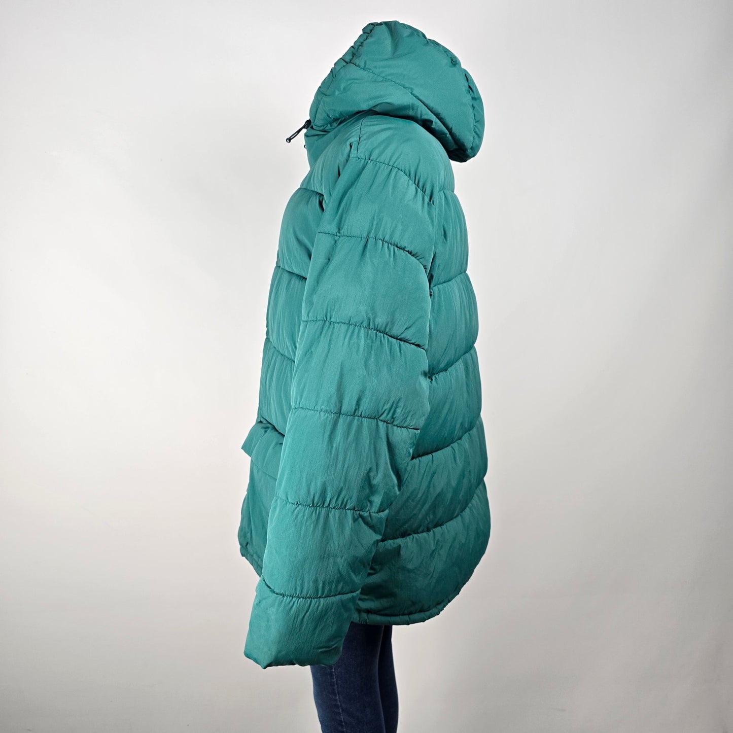 Gap Recycled Green Puffer Jacket Size XL