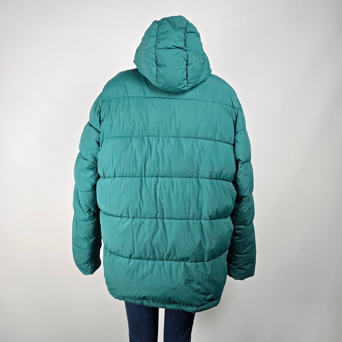 Gap Recycled Green Puffer Jacket Size XL