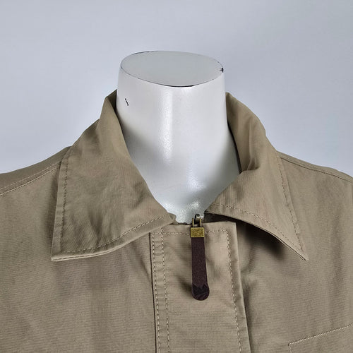 Wind River Brown Zip Up UV Protection Light Jacket Size XL