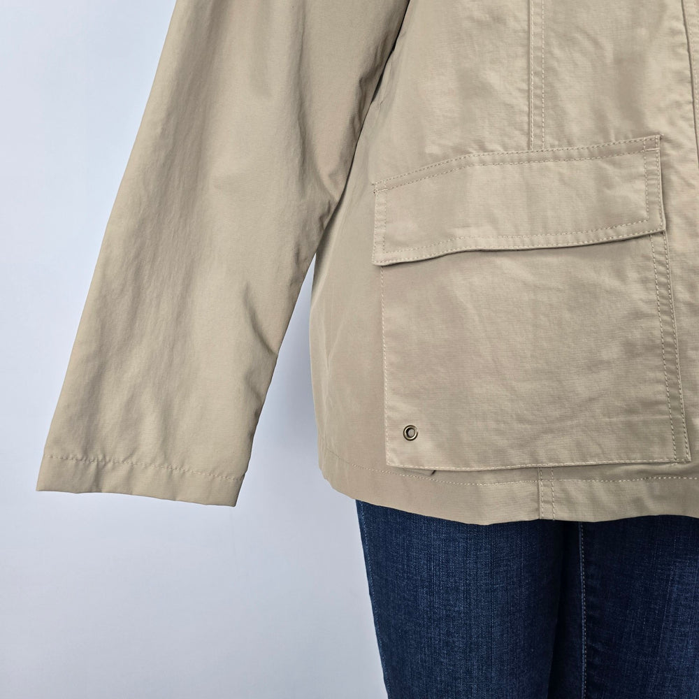 Wind River Brown Zip Up UV Protection Light Jacket Size XL