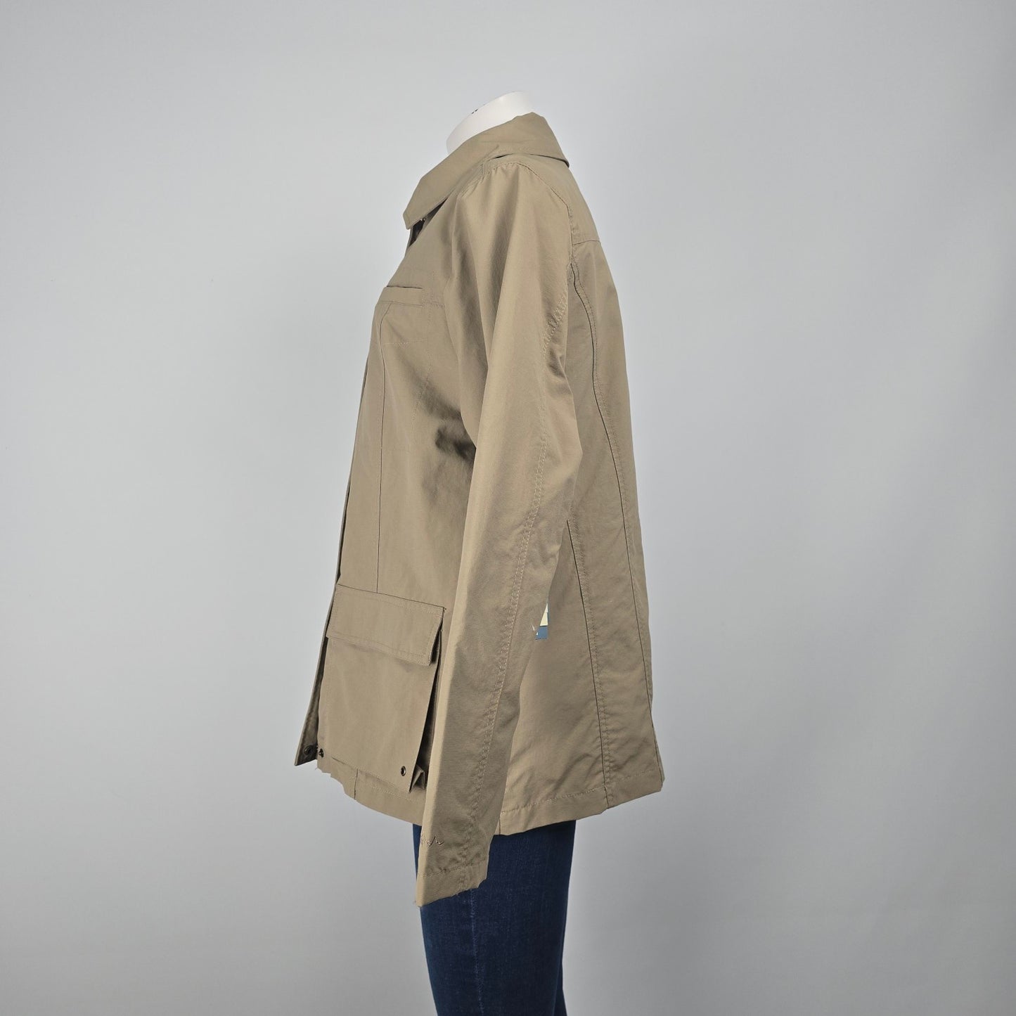Wind River Brown Zip Up UV Protection Light Jacket Size XL