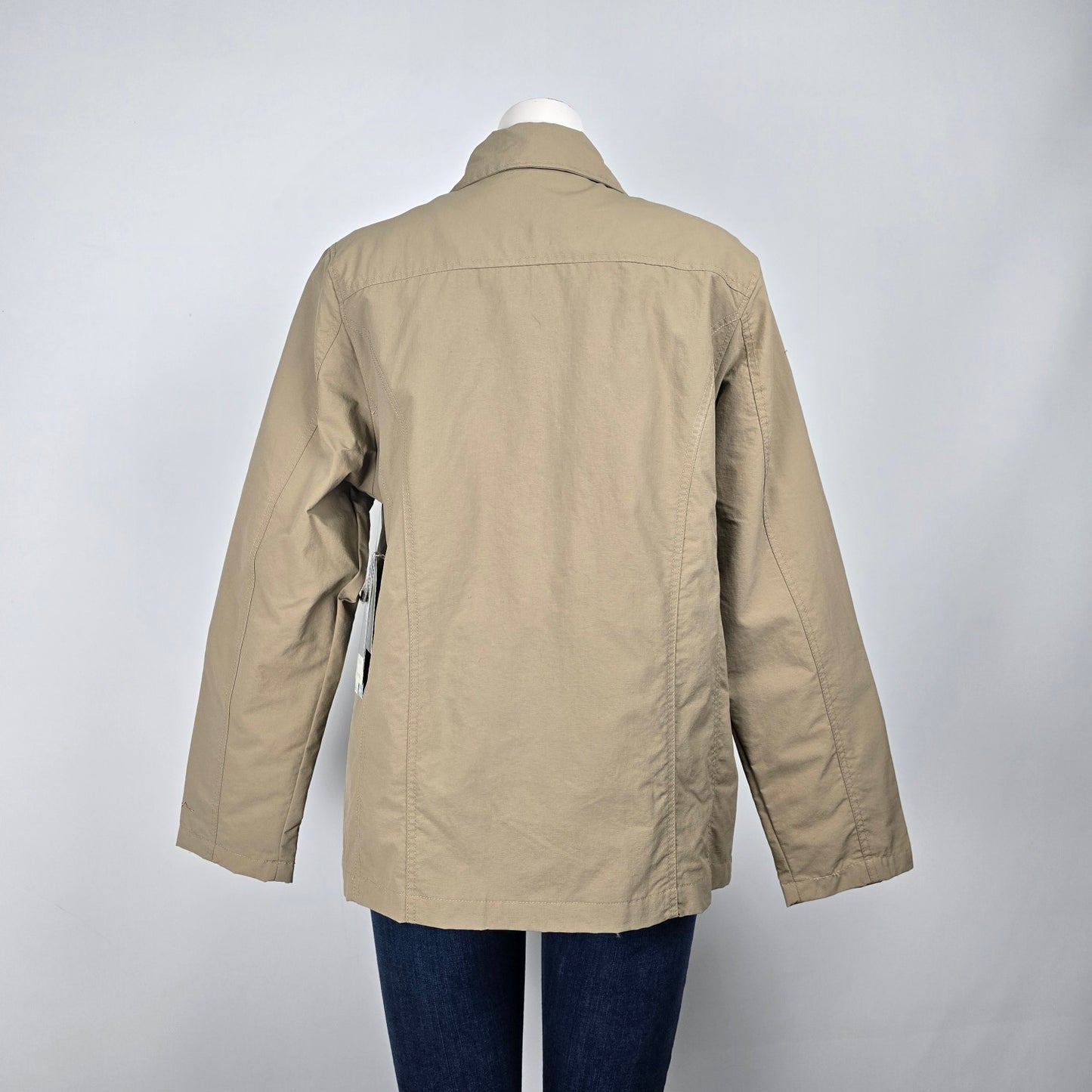 Wind River Brown Zip Up UV Protection Light Jacket Size XL
