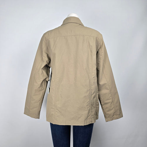 Wind River Brown Zip Up UV Protection Light Jacket Size XL
