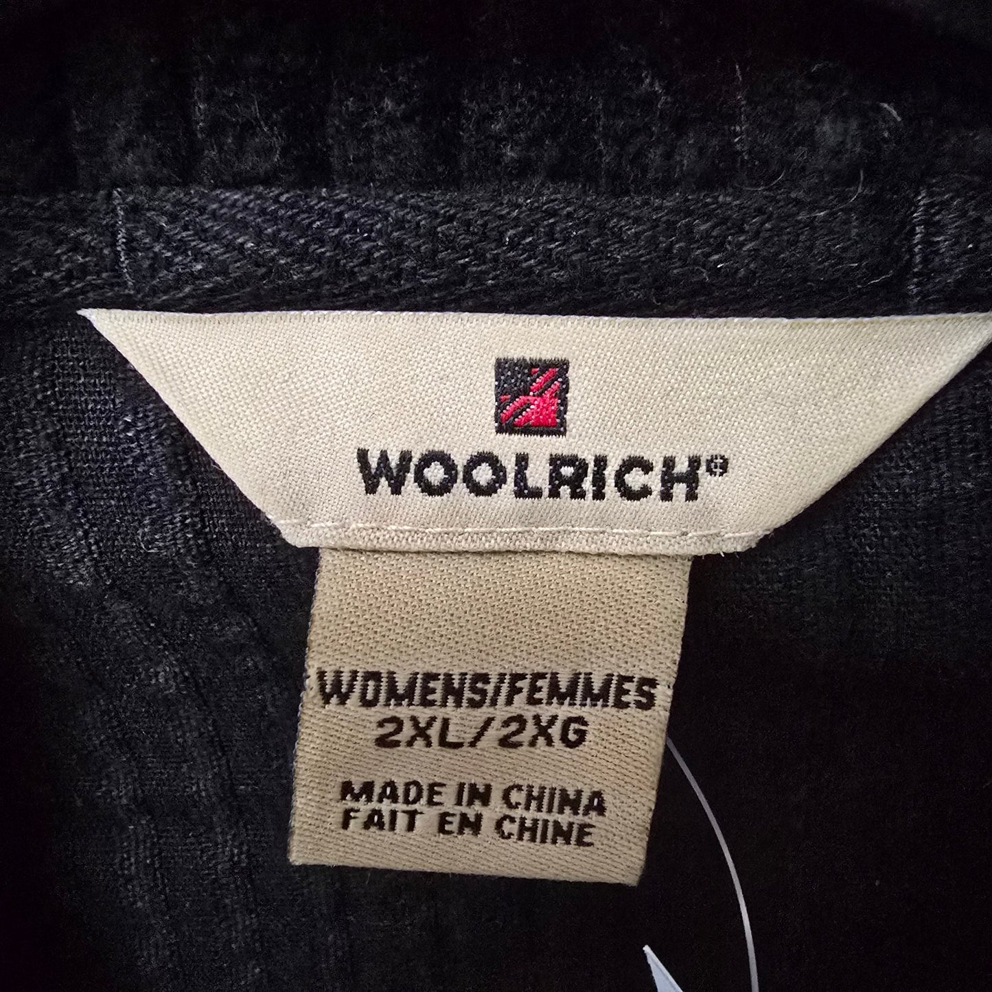 Woolrich Back Corduroy Zip Up Light Jacket Size 2XL