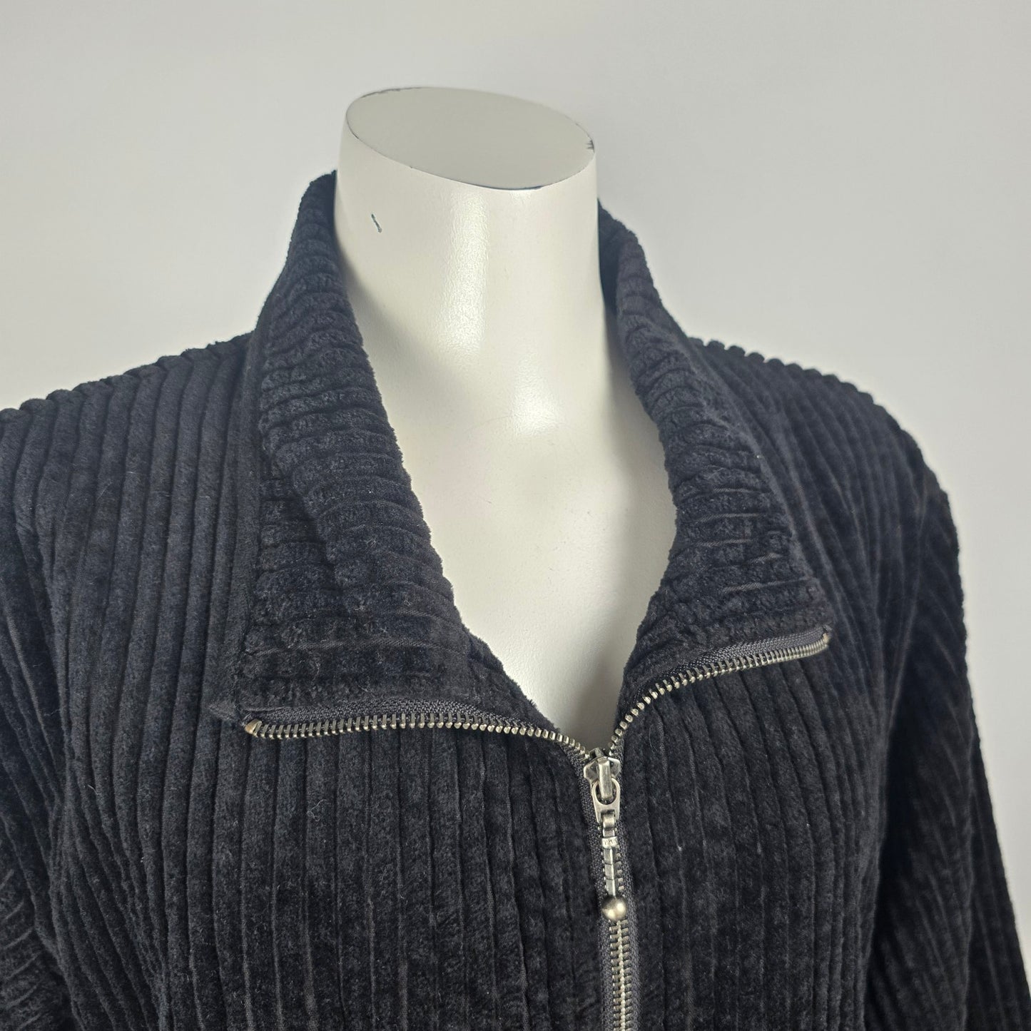 Woolrich Back Corduroy Zip Up Light Jacket Size 2XL