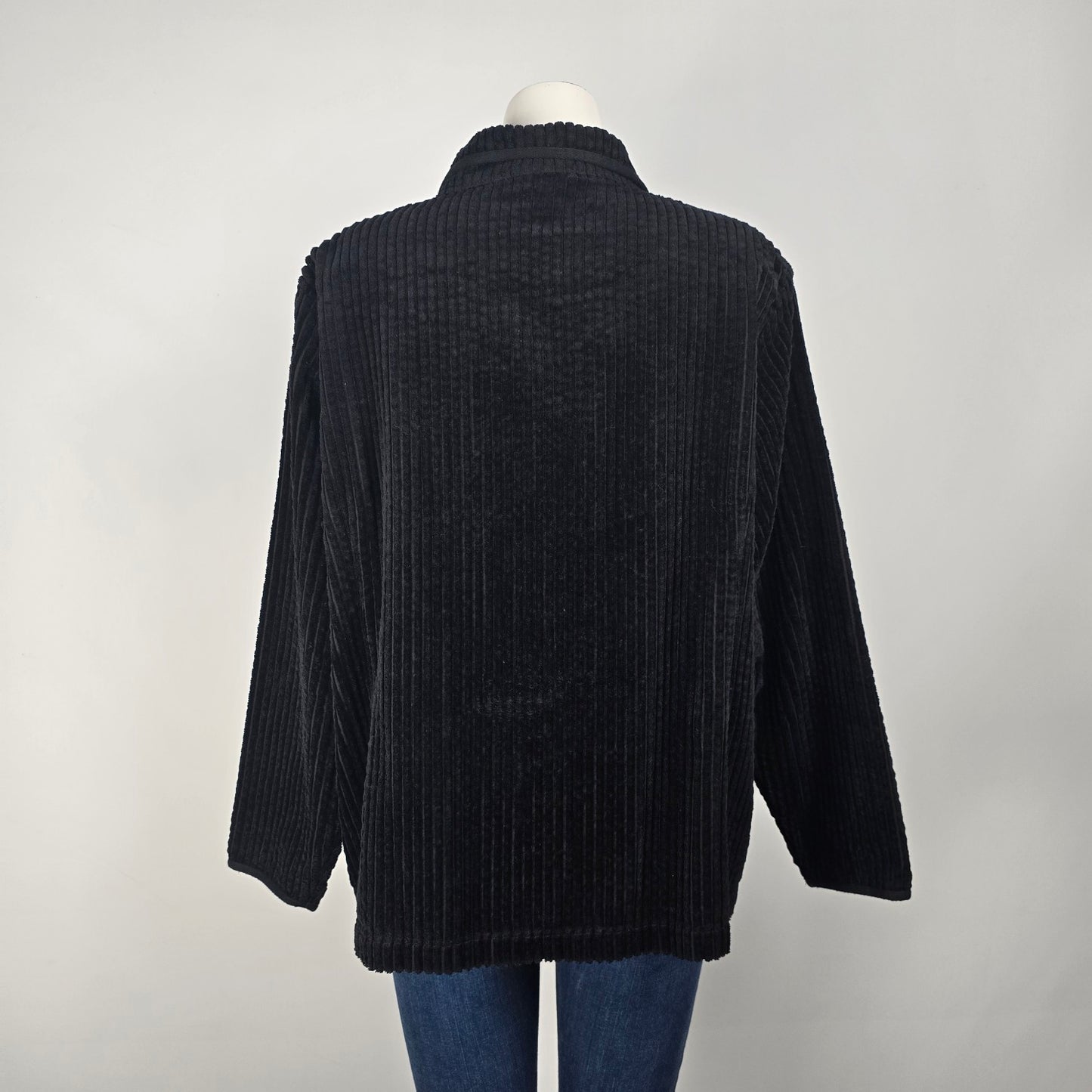 Woolrich Back Corduroy Zip Up Light Jacket Size 2XL